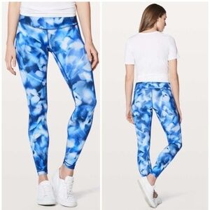 Lululemon Wunder Under Low-Rise Tight Full-On Luxtreme Blush Blossom SZ 4
